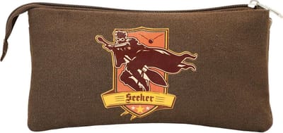 Karactermania - Harry Potter - Potter-Triple HS Roletui - Potloden etui - Pennenetui - Bruin