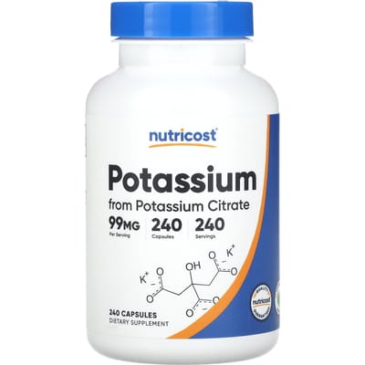 Kalium, 99mg, 240 Capsules
