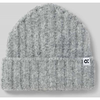 Beanie met labeldetail, model 'Acotta'