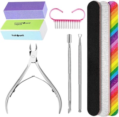 Nagelverzorgingsset - Manicureset Nagelknipper - Nagels Stijlen - Roestvrij Staal - Complete Set - Zilver
