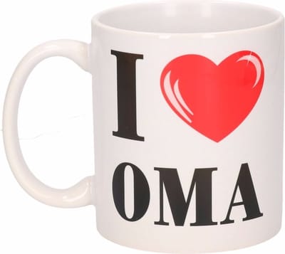 I Love Oma beker / mok 300 ml