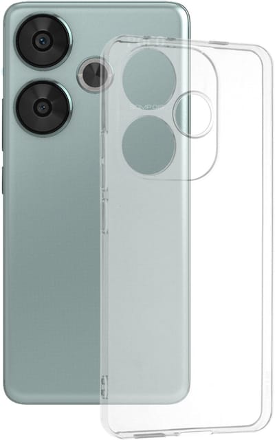 Hoesje geschikt voor Xiaomi Poco F6 - Techsuit Clear Silicone Back Cover - Transparant