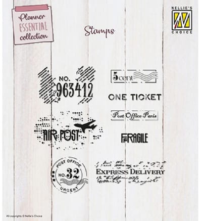 Clear Stamp, Vintage Labels