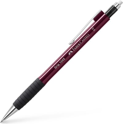 Faber-Castell vulpotlood - GRIP 1345 - lijnbreedte 0,5mm - rood metallic - FC-134521