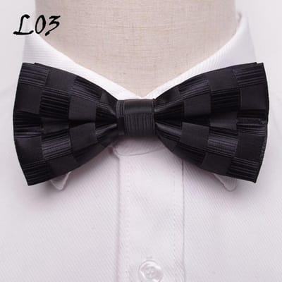 Luxe Vlinderdas Met Patroon Zwart - Gala - Tie - Feest - Gelegenheid - Voorgestrikt - Das - Kostuum – Stijlvolle Vlinderdas – Patroondesign – Formele Gelegenheden – Voorgestrikt en Gebruiksvriendelijk