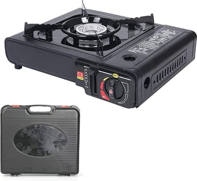 IBBO Shop - Draagbare Gasfornuis - Camping Kookstel - Gas Stove - Gasfornuis - Kooktoestel - Outdoor - Op Reis