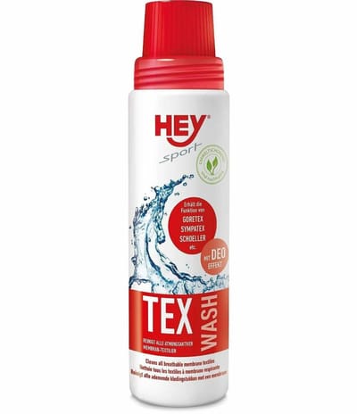 HEY SPORT WASH - tex wash 250ml - Onderhoudsproducten - Transparant