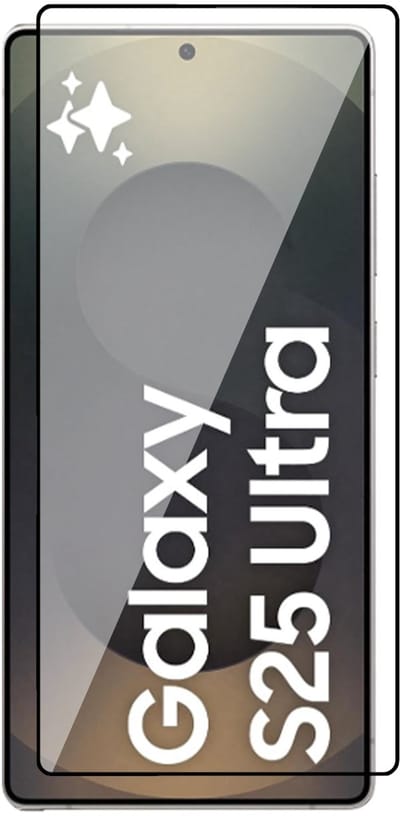 Screenprotector geschikt voor Samsung Galaxy S25 Ultra - Glas Screen Protector