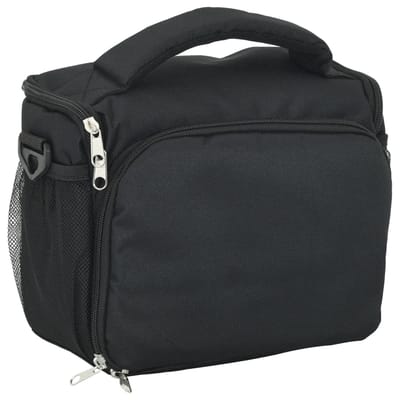 vidaXL - Cameratas - met - waterdichte - hoes - oxford - stof - zwart