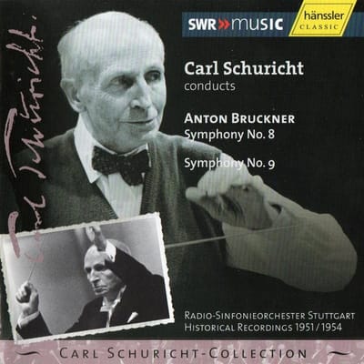Radio-Sinfonieorchester Stuttgart, Carl Schuricht - Bruckner: Symphonies Nos. 8 & 9 (CD)