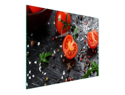 TMK ArtDeko - Snijplank - Glas - 52x30 cm - Pomidor