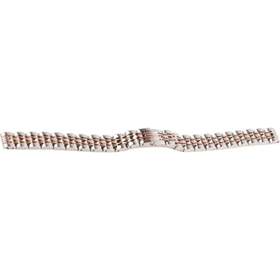 Bracelet de Montre en Acier Inoxydable Exquis Tendance de Remplacement Accessoire de Bracelet de Montre 10mm white