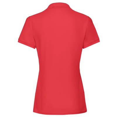 Fruit of the Loom Dames/dames Premium Poloshirt (Rood)