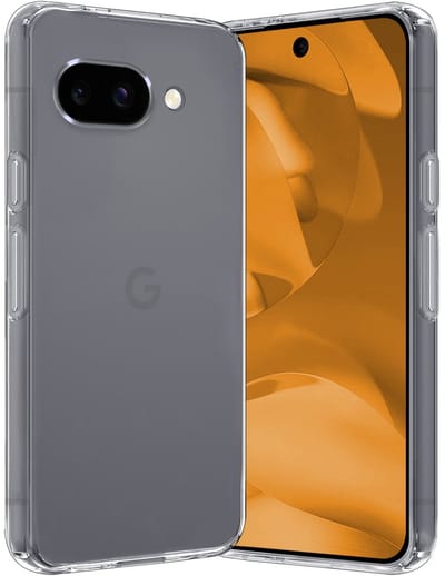 Hoes - Geschikt voor Google Pixel 9a - Sterk & Shockproof - Hoesje Cover - Siliconen Case - Transparant