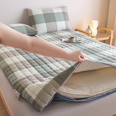 Vloer Matras - Slaapmat Kamperen - Comfortabel Slapen - Dubbelzijdig Wasbaar - 120 x 200 cm - Niet gespecificeerd