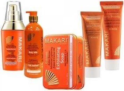 Makari Extreme Totaalpakket om de huid te bleken