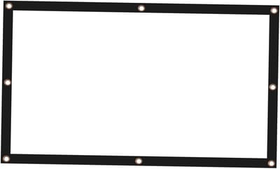 Projectiescherm - Buiten Scherm - Films Kijken - Kreukvrij Polyester - 120 Inch - Wit