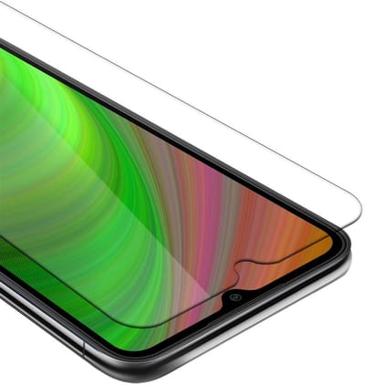 Cadorabo Screenprotector geschikt voor Xiaomi RedMi 9C - Pantser film Beschermende film in KRISTALHELDER Geharde (Tempered) display beschermglas in 9H hardheid met 3D Touch
