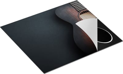Chefcare Inductie Beschermer Gitaar - 60x50 cm - Afdekplaat Inductie - Kookplaat Beschermer - Inductie Mat