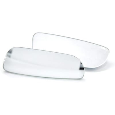 1 Paar Blindehoek Spiegel Achteruitkijkspiegel Accessoires HD Beeld Verstelbare Hoek Randloos Visoog white