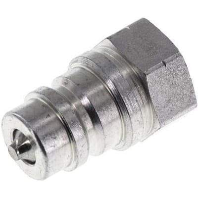 Stalen DN 10 Hydraulische Koppeling Insteeknippel G 3/8 inch Binnendraad ISO 7241-1 A D 16mm