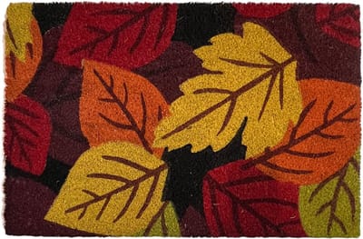 Texas Wycieraczka - Kokosvezel - 40x60 cm - Antislip - Bladeren Motief