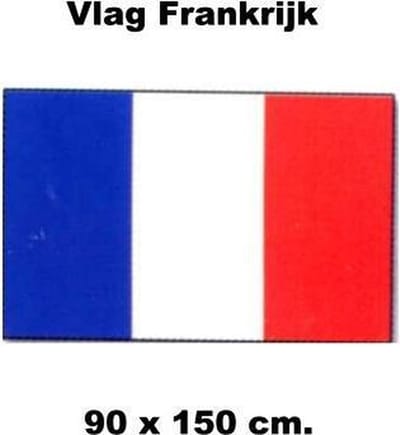 Vlag Frankrijk 90x150cm | Best Value