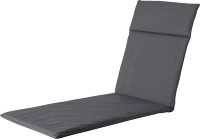 Madison - Tuinkussen - Outdoor - 190 x 60cm - Manchester Grijs - Ligbedkussen