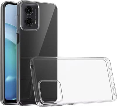 Pearlycase Hoejse Geschikt voor Motorola Moto G24 / G24 Power Hoesje Transparant- Siliconen - Moto E14/ G04 Hoesje - Hoesje Transparant Case