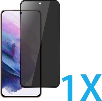 Screenprotector Geschikt Voor: Samsung Galaxy S24 - Privacy Full Screenprotector 1x - screen protector - volledige glas - bescherming - beschermglas - Anti Spy - ZT Accessoires