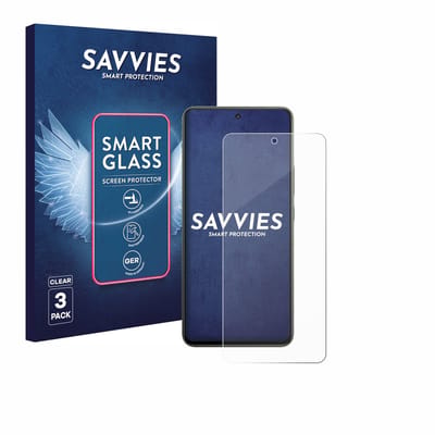 3 Stuks Savvies Screenprotector - geschikt voor Vivo Y400 Pro - beschermfolie glas transparant