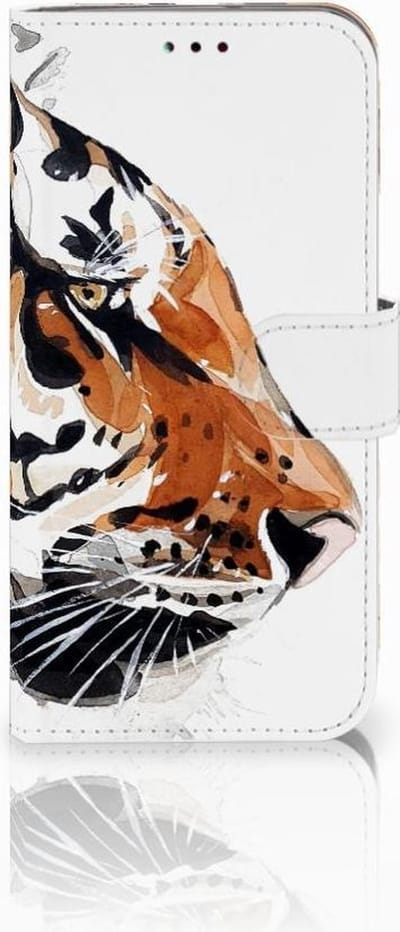 Hoesje Samsung Galaxy A40 Watercolor Tiger