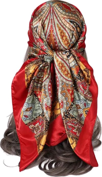 Nivard Hoofddoek - Hijab - Dames - Abaya - Sjaal - Islamitische Kleding - Moslim Kleding - Alhamdulillah - Rood