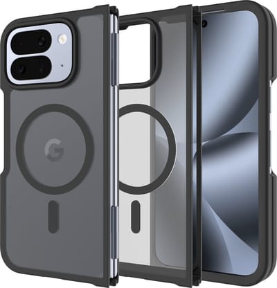 Just in Case hoesje geschikt voor Google Pixel 10 Pro Fold Hoesje geschikt voor MagSafe - Military Grade Backcover - Zwart