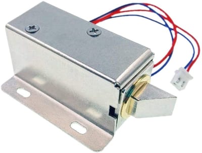 Dailygoods - Electric Solenoid Lock - Beveiliging - Veilig en veelzijdig - Compact formaat - Geschikt voor deuren en kasten - Ideaal voor thuis en op...