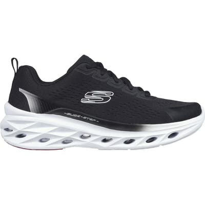 Skechers Glide Step Swift - Frayment 232634-BKW, Mannen, Zwart, Hardloopschoenen, maat: 42