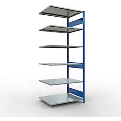 SCHULTE Lagertechnik - Insteeksysteem aanbouwrekken - 2500x1000x800 mm, type 150 kg