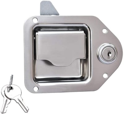Dailygoods- Handvat Vervanging - Roestvrij Staal - Toolbox Vergrendeling - Corrosiebestendig - Gladde Randen - Lange Levensduur