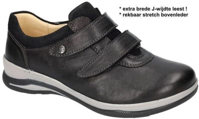 Fidelio Hallux -Dames - zwart - sneakers - maat 38