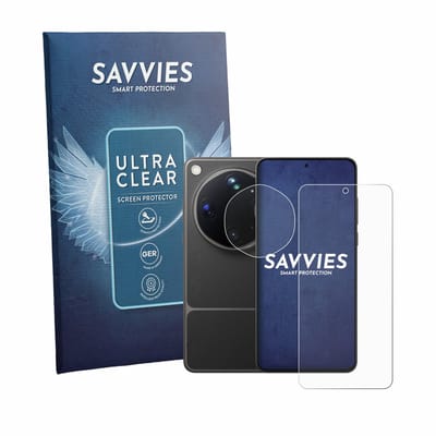 Savvies - Screenprotector voor Oppo Find X9 Ultra (Voor+Camera) - Folie Beschermfolie transparant 18 Stuks