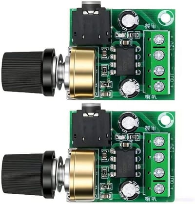 Mini Audio Versterker Module DC 3V-12V - 10W Digitale Klasse-AB Versterker voor DIY Projecten