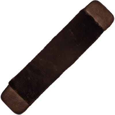 Saddle cover voor paard van synthetisch schapenvacht Burioni Western
