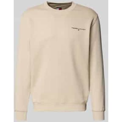 Regular fit sweatshirt van katoenmix