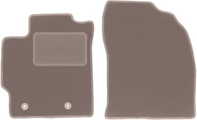 Beige voormatten voor: Toyota Corolla E16 sedan, hatchback (2013-2019)