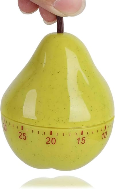 Peer Vormige Mechanische Keuken Timer - Countdown Timer voor Koken en Bakken