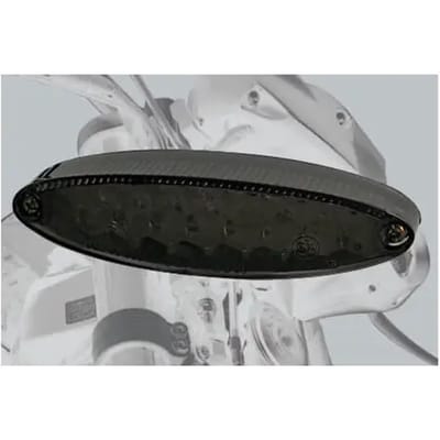 LED achterlicht voor motor met nummerplaatverlichting Brazoline Shin Yo Number1