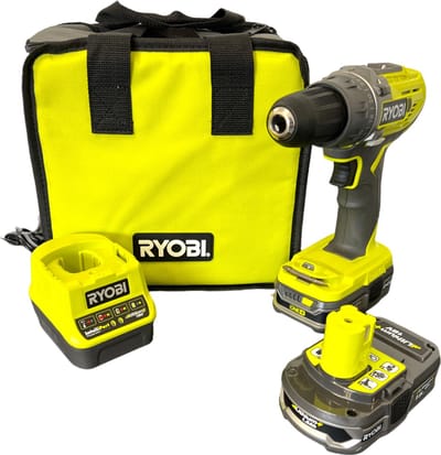 RYOBI R18DD3-215S accuboormachine 18 V 50 Nm (5133003774) + 2x accu 1,5 Ah + oplader + tas