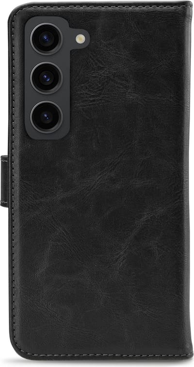 My Style Telefoonhoesje geschikt voor Samsung Galaxy S23 Plus Hoesje | My Style Flex Wallet Bookcase Portemonnee | Pasjeshouder voor 3 Pasjes | Telefoonhoesje voor Pinpas / OV Kaart / Rijbewijs - Zwart