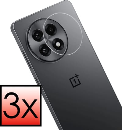 Camera Lens Protector - 3 Stuks - Geschikt voor OnePlus 13R - Camera Screenprotector - Beschermglas - Gehard Glas - Tempered Glass - Screen Protector
