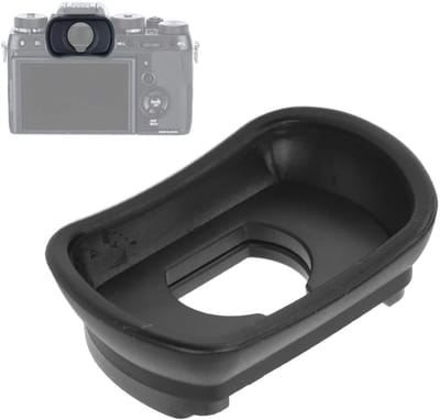Dailygoods- Camera-oogschelp Blokkeert Licht - Rubber Oculair - Geschikt voor XT4/XH2/XT3/XT2/GFX100 - Comfortabel - Nauwkeurige Maat